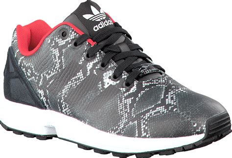 zwarte adidas flux dames|adidas Originals ZX Flux sneakers in black .